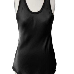 Satin V-Neck Tank